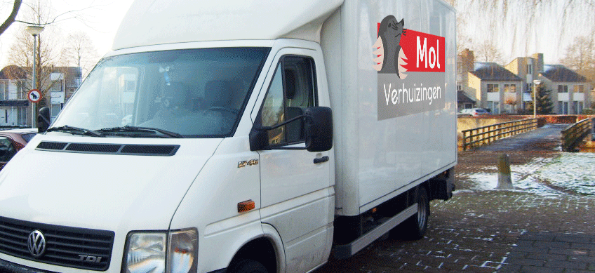 Verhuiswagen - Mol Verhuizingen, Breda